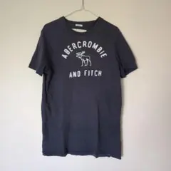 Abercrombie & Fitch Tシャツ ネイビー L