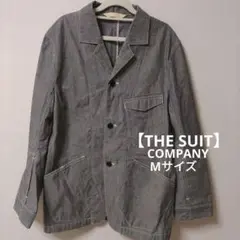 【THE SUIT　COMPANY】 グレー テーラードジャケット Mサイズ