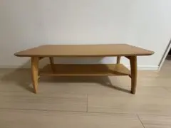 【直接引渡or配送4/30まで】木製センターテーブル ナチュラル　ローテーブル