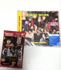 【新品未開封 特典 コード付き】なにわ男子 HARDWORK通常版