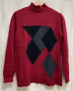 赤 ニット l