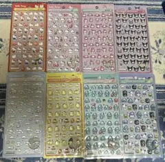 即日発送 正規品　　サンリオ ボンボンドロップシール8種 コンプ