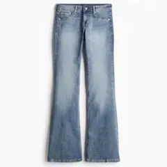 h&m フレアードローデニム フレアデニム 34のサムネイル