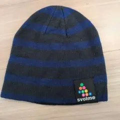 svolme ストライプ ニット帽