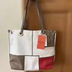 新品 未使用 FIRANO フィラノ トートバッグ A4 ホワイト