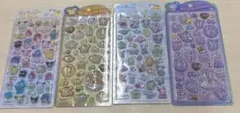 正規品★うるちゅるポップシール サンリオ4枚セット