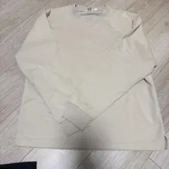 エアリズムコットンクルーネックtシャツ 長袖カットソー