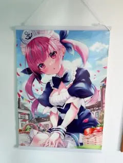 湊あくあ タペストリー 一番くじのサムネイル