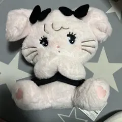 mikko characters BLACK RIBBON BIG ぬいぐるみ