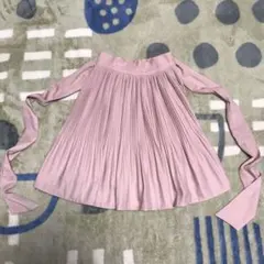 値下げ　美品　メゾピアノ   プリーツスカート  m 150