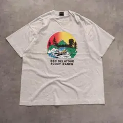 フルーツオブザルーム Tシャツ 古着 90s USA製 XL グレー 14541