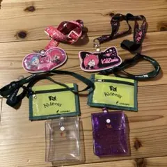 キッザニア　ストラップ付きパスケースと財布２個セット【バラ売り不可】