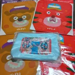 モスバーガー ワイワイセット ハギーワギーポーチ　5点セット