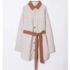 ●REDYAZEL 襟配色ＢＩＧシャツジャケット