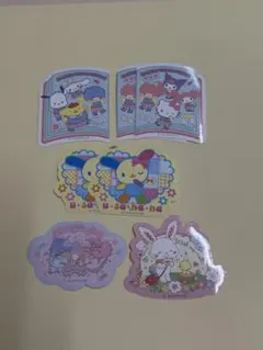 サンリオキャラクターズ　シールクッキー3 シール7枚セット