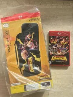 新品未使用★ドンキーコング　バナンザ Switch2ソフト＋スマートポーチEVA