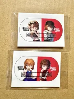 名探偵コナン　TCG 哀色の宿命　マーカーシール　灰原哀　2枚セット