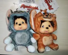 新品タグ付　トムとジェリー　もんちっち　着ぐるみモンチッチ　2点セット③