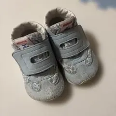 ミキハウス ミズノ コラボ 水色スニーカー