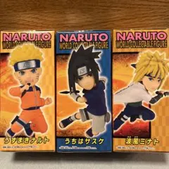 NARUTO　ワールドコレクタブルフィギュア　3点のサムネイル
