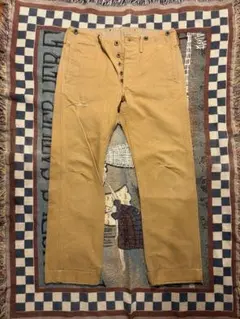 RRL ワークパンツ トラウザー バイカー - メルカリ