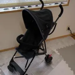 ベビーカー B型 ブラック　西松屋　おまけつき　シートのサムネイル