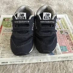 new balance 996 ベビーシューズ ネイビー　15.5