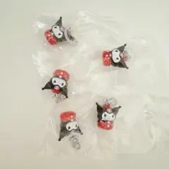 サンリオ　いちご　めじるしアクセサリー　クロミ ガチャ