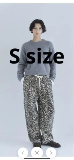 searoomlynn ウエストギャザーcanvasストレートパンツ