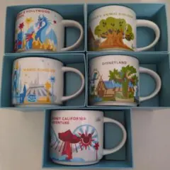 スターバックス ディズニーパーク マグカップ 5個セット