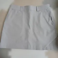 【美品】TaylorMade/レディース/ゴルフスカート/ライトグレー/xs