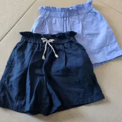 GU　ショートパンツ　130cm 2点セット