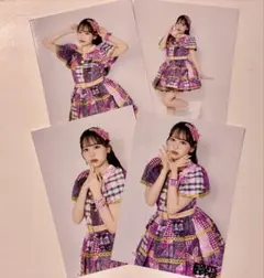 【美品】FRUITS ZIPPER 松本かれん 生写真4点(サマーバタフライ)