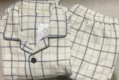 新品　チェック柄パジャマ 長袖・長パンツ