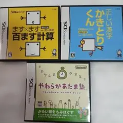 ニンテンドーDSソフト 3本セット