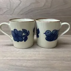 美濃焼 可愛い 北欧風 マグカップ 2個セット