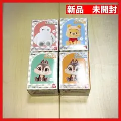 モフきゅん　おすわりどーる　ディズニーキャラクターズ　4個セット