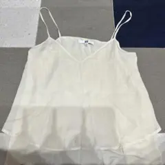 UNIQLO アイボリー Vネック キャミソール S