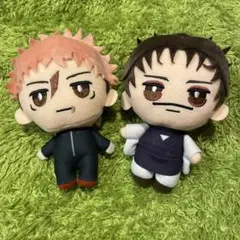呪術廻戦 デフォルメぬいぐるみ 死滅回遊 虎杖悠仁 脹相 2種セット