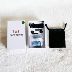 ワイヤレスBluetoothイヤホン TWS Earphones 緑のサムネイル