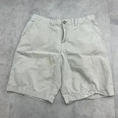 トミーヒルフィガー　チノショーツ　ショートパンツ　無地　古着　ベージュ
