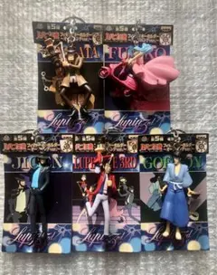 ルパン三世 フィギュアキーホルダー 〜オープニングver.〜全5種