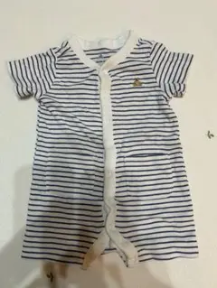 baby gap ストライプロンパース 3-6ヶ月