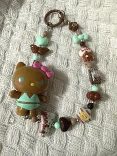 ハローキティ カラフルキャンディ風 バッグチャーム／キーホルダー