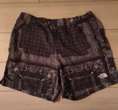 ノースフェイス　ノベルティバーサタイルショーツ　バンダナ　ペイズリー　Lサイズ