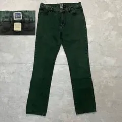 90s GAP ギャップ デニム ストレート 緑 vintage アメカジ 30