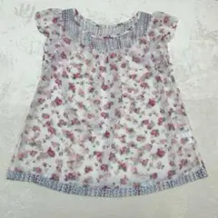 ナチュラルビューティーベーシック トップス 花柄