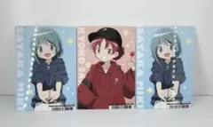 魔法少女まどか☆マギカ まどマギ アニメイト ブロマイド さやか 杏子 3枚