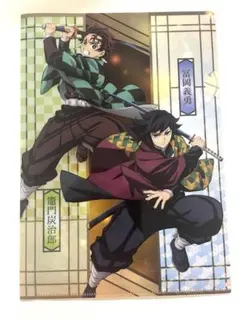 鬼滅の刃　無限城編　 くら寿司限定クリアファイル2種