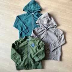 ジャケット＆パーカー3枚セット